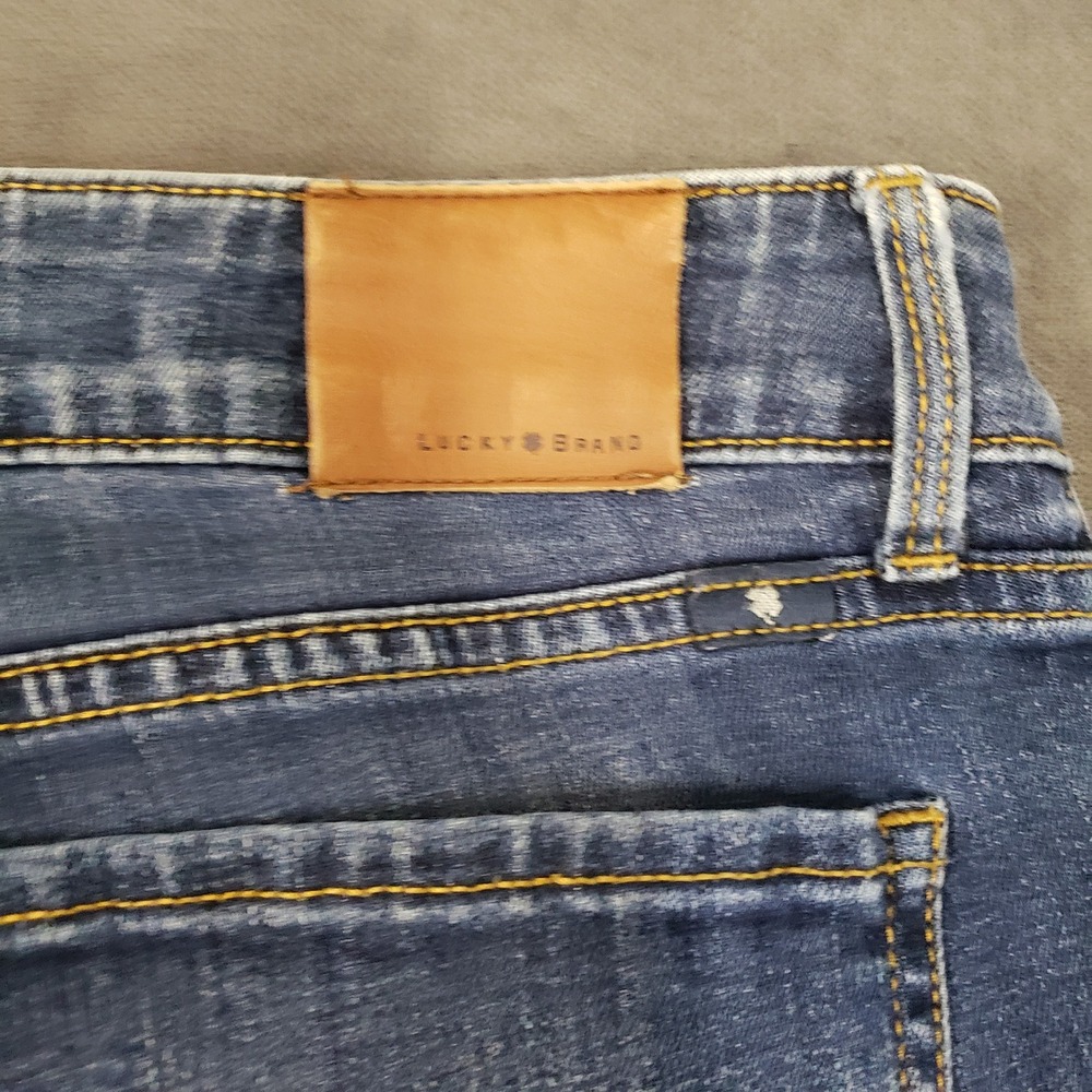 Lucky Brand Lolita Skinny Jeans Womens 28/6 Blue Medium Wash Mid Rise Stretch - Picture 3 of 11